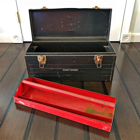 vintage craftsman metal tool box|vintage craftsman tool box catalog.